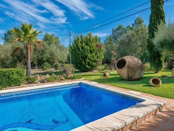 Enchanting Traditional Villa with private pool in Sencelles, Mallorca, Spain