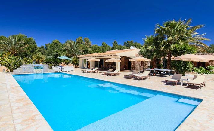 Nice and relaxing villa for rent in Ibiza